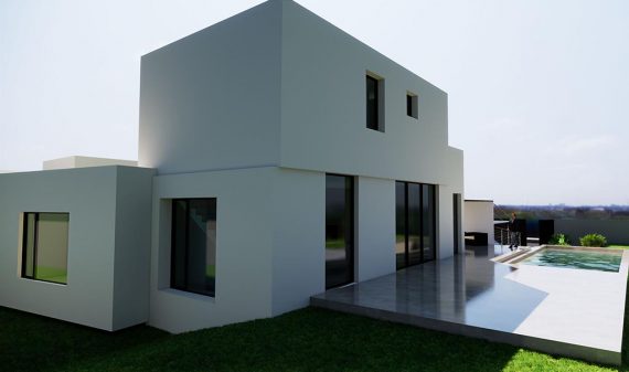 Diseño casa VOTO 04 para construir